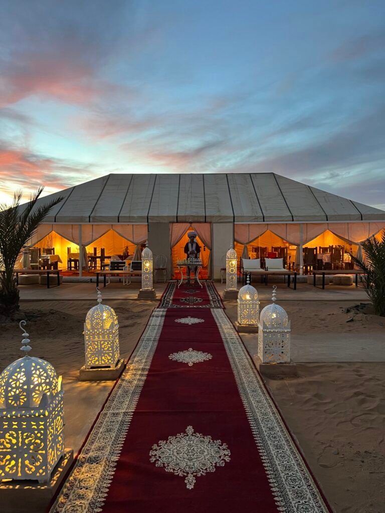 Morocco luxury desert camping tour