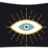 EXCEART Evil Eye Cosmetic Travel Bag Zipper Pouch Trave Makeup Organizer Toiletry Accessories Household Toiletry Bag Decorative Cosmetic Pouch Convenient Lady Makeup Case