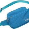 Fanny Pack Belt Bag Waist Pouch for Women Men Running Travelling Hiking Casual Fashion Daypack Sport Breathable Lightweight (Turquoise)