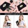 EXCEART Evil Eye Cosmetic Travel Bag Zipper Pouch Trave Makeup Organizer Toiletry Accessories Household Toiletry Bag Decorative Cosmetic Pouch Convenient Lady Makeup Case