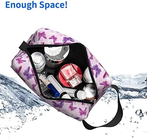 Sanghing Butterfly Pink Large Cosmetic Bags Makeup Bag For Women Toiletry Bag Pouch Portable Travel Makeup Organizer Bags Storage Capacity Bag Waterproof Travel Accessories For Men women Gifts