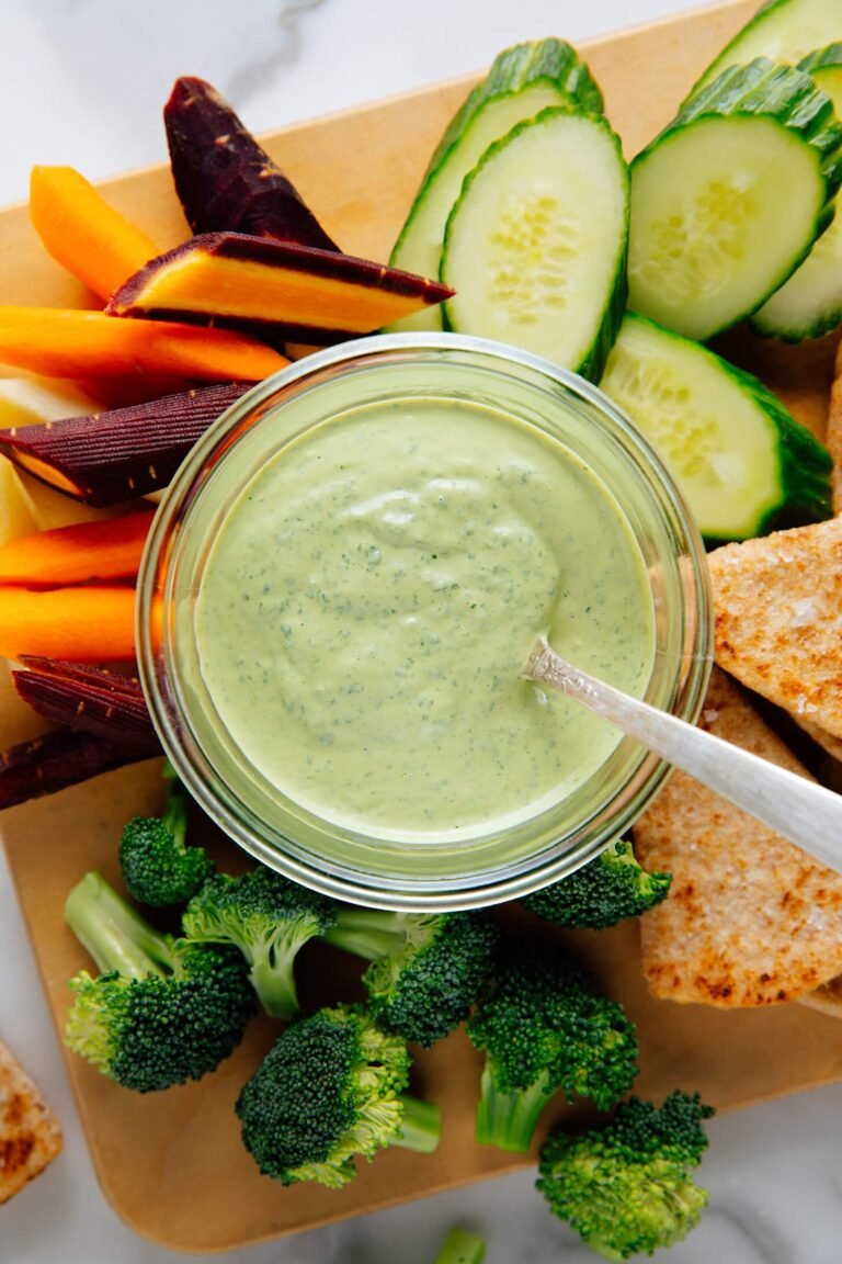 Green Goddess Tahini Dip – Cookie and Kate