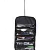 Roll-Up Travel Organizer 4 section Zippered Organize Toiletries Cosmetics Jewelry