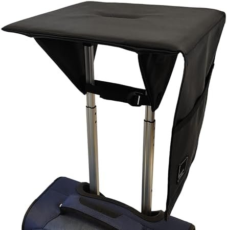 Travel Accessory by Travel Ledge - 10.5" X 11.0" Attachable Travel Table for Your Roller Luggage