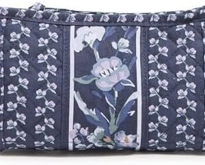 Vera Bradley Cotton Mini Trapeze Cosmetic Makeup Organizer Bag