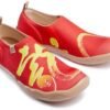 UIN Year of The Dragon Women's Travel Walking Shoes Slip On Casual Loafers 2024 Chinese Lunar New Yea