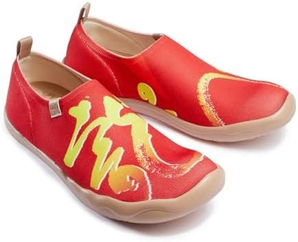 UIN Year of The Dragon Women's Travel Walking Shoes Slip On Casual Loafers 2024 Chinese Lunar New Yea