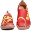UIN Year of The Dragon Women's Travel Walking Shoes Slip On Casual Loafers 2024 Chinese Lunar New Yea