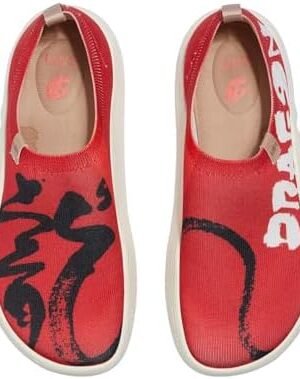 41i32Li8xLL._AC_.jpg UIN Year of The Dragon Women’s Travel Walking Shoes Slip On Casual Loafers 2024 Chinese Lunar New Yea