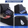 Sling Bag for Men Women Crossbody Backpack with Phone Holder on Reversible Strap RFID Blocking Chest Bag for Travel Hiking