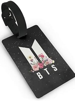 Bangtan Boys Kpop Travel Luggage Tags Baggage Handbag Tags Suitcase ID Labels(1Pcs)