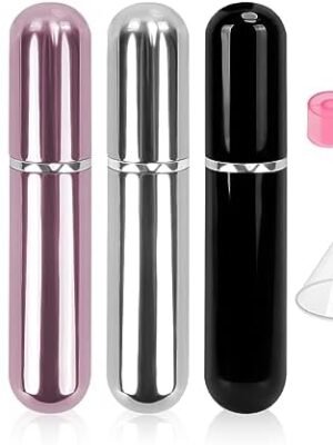 41mw6epHVAL._AC_.jpg Unaone 4 Pack/5 ML Travel Perfume Bottle Refillable, Portable Mini Refillable Perfume Atomizer Bottle Travel Size Spray Bottles Accessories