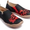 UIN Year of The Dragon Women's Travel Walking Shoes Slip On Casual Loafers 2024 Chinese Lunar New Yea