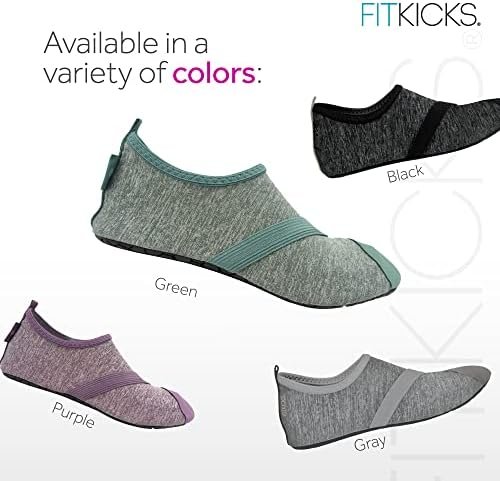 41rmzdl8a7L._AC_.jpg FITKICKS Original Women's Foldable Active Lifestyle Minimalist Footwear Barefoot Yoga Sporty Water Shoes