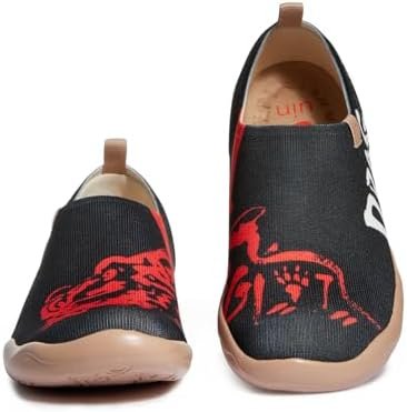 UIN Year of The Dragon Women's Travel Walking Shoes Slip On Casual Loafers 2024 Chinese Lunar New Yea