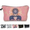 Noozion Makeup Bag for Purse Cute Cosmetic Bag Travel Toiletry Bag Pouch Waterproof Organizer Bag for Women Girls