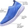 TIOSEBON Women's Athletic Walking Shoes Slip On Casual Mesh-Comfortable Tennis Workout Sneakers