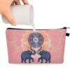 Noozion Makeup Bag for Purse Cute Cosmetic Bag Travel Toiletry Bag Pouch Waterproof Organizer Bag for Women Girls