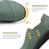 LAZYPOP Women's Classic Comfort Leather Loafers Cute Slip-Ons Casual Dress Shoes Lightweight Walking Flats Everyday Work Shoes