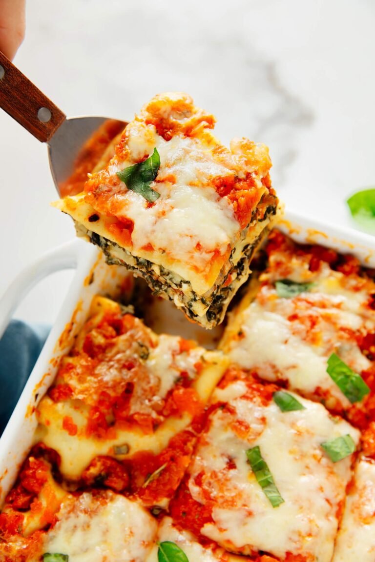 Spinach Artichoke Lasagna Recipe – Cookie and Kate