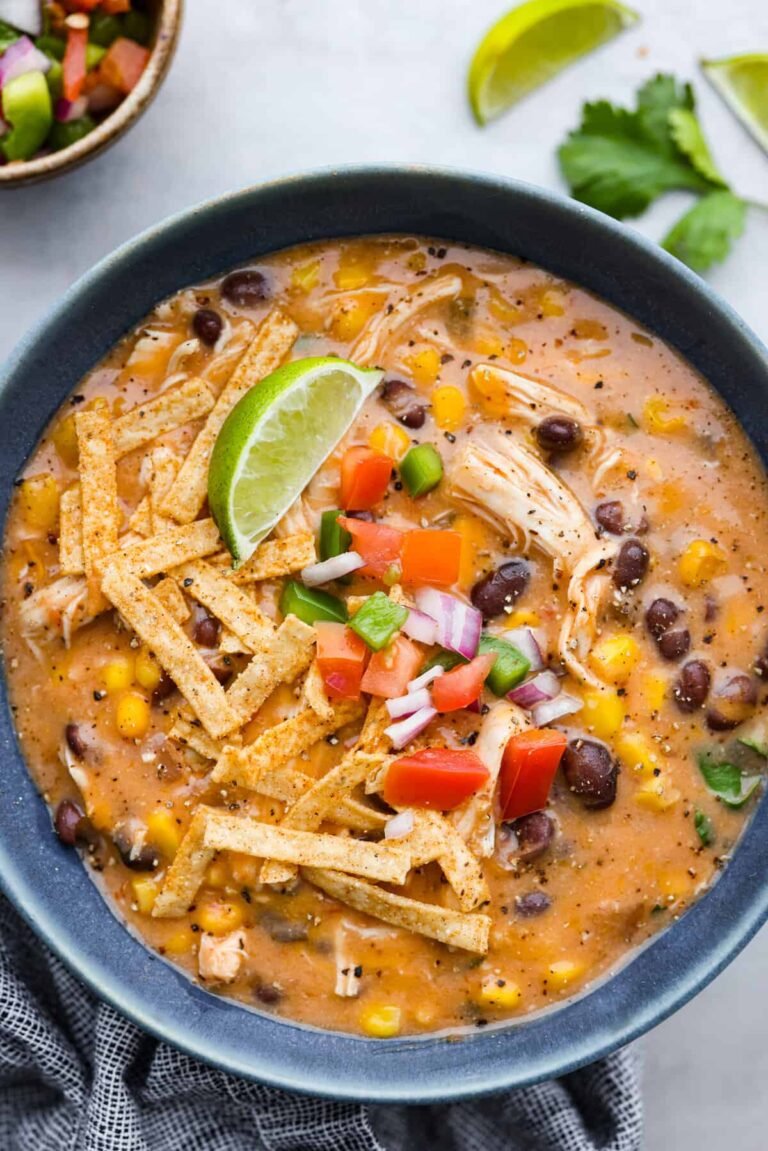 Slow Cooker Chicken Fajita Soup Recipe Slow Cooker Chicken Fajita Soup Recipe
