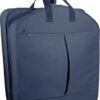 WallyBags® 45” Deluxe Extra Capacity Travel Garment Bag with two accessory pockets