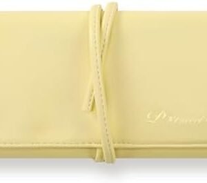 31WlDZLKeML._AC_.jpg VanFn Travel Makeup Brush Holder, Portable Makeup Brush Organizer Bag, Roll Up Bag Ideal for Eyebrow Eyeshadow Brushes P.Travel Series