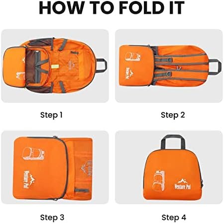 Venture Pal 35L Ultralight Lightweight Packable Foldable Travel Camping Hiking Outdoor Sports Backpack Daypack
