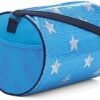 Girls Dance Duffle Bag with Sequin Stars, Kids Travel Bag with Adjustable Carry On and Handy Pouch, Gymnastics Bag, Dance Accessories For Girls - Turquise