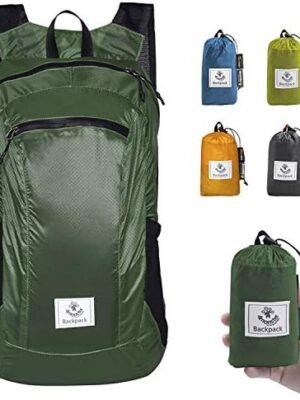 4Monster Hiking Daypack,Water Resistant Lightweight Packable Backpack for Travel Camping Outdoor