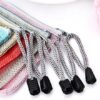 Shappy 8 Pieces Mesh Makeup Bag Cosmetics Pouch Zipper Carry Bag nylon Mesh Compact Travel Pouch Organizer for Toiletry and Cosmetics, 8 Colors
