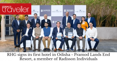 Radisson Hotel Group signs its first hotel in Odisha – Pramod Lands End Resort, a member of Radisson Individuals