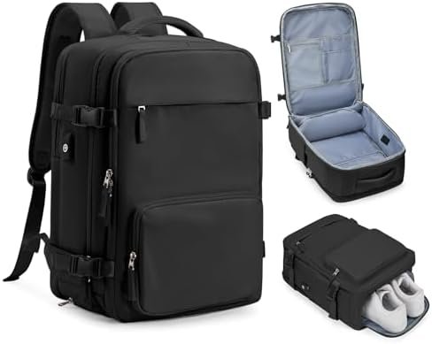 Travel Backpack for Women Men, Carry on Backpack for Flight Approved, Mochila de Viaje Personal Item Luggage Backpack