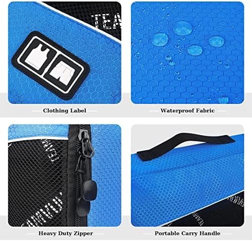 Mossio 8 Set Packing Cubes for Suitcase - Premium Quality Ultralight Travel Organizer for Carry On Luggage and Backpack