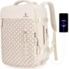 VS VOGSHOW 30L Travel Backpack for Men and Women, Carry On Backpack Flight Approved Personal Item Bag 17 Inch Laptop Backpack with Shoe Compartment and USB Port