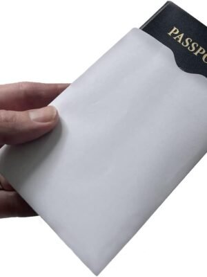 Specialist ID RFID Passport Protector Sleeve with 13.56 mhz Signal Blocking Protection – USA Made – Secure Anti Theft Passport Cover Shield for Passport Books Great for Travel