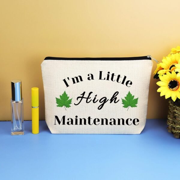 Funny Gift for Women Girls Makeup Bag Best Friends Sister Gifts Cosmetic Pouch Bag Friendship Gift for Her Travel Accessories Bag Wedding Birthday Gift for BFF Bestie Girlfriend Gifts from Boyfriend