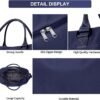 Gym Bag for Women, Cute Travel Duffel Bag Weekender Overnight Bag with Toiltry Bag, Personal Item Travel Bag 18x14 x 8 inches Carry On Tote Bag