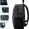 SAGIV&SAHEN Backpack for Women Men College High School BookBag for teenage Laptop Backpacks 17 Inch with USB Travel Work Lightweight Waterproof Rucksack Casual Daypack for Teen Boys Girls - Dark Grey