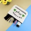 Funny Gift for Women Girls Makeup Bag Best Friends Sister Gifts Cosmetic Pouch Bag Friendship Gift for Her Travel Accessories Bag Wedding Birthday Gift for BFF Bestie Girlfriend Gifts from Boyfriend