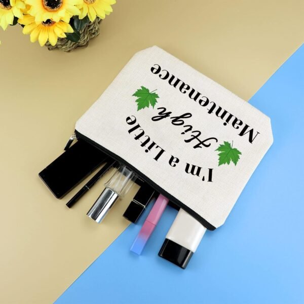 Funny Gift for Women Girls Makeup Bag Best Friends Sister Gifts Cosmetic Pouch Bag Friendship Gift for Her Travel Accessories Bag Wedding Birthday Gift for BFF Bestie Girlfriend Gifts from Boyfriend