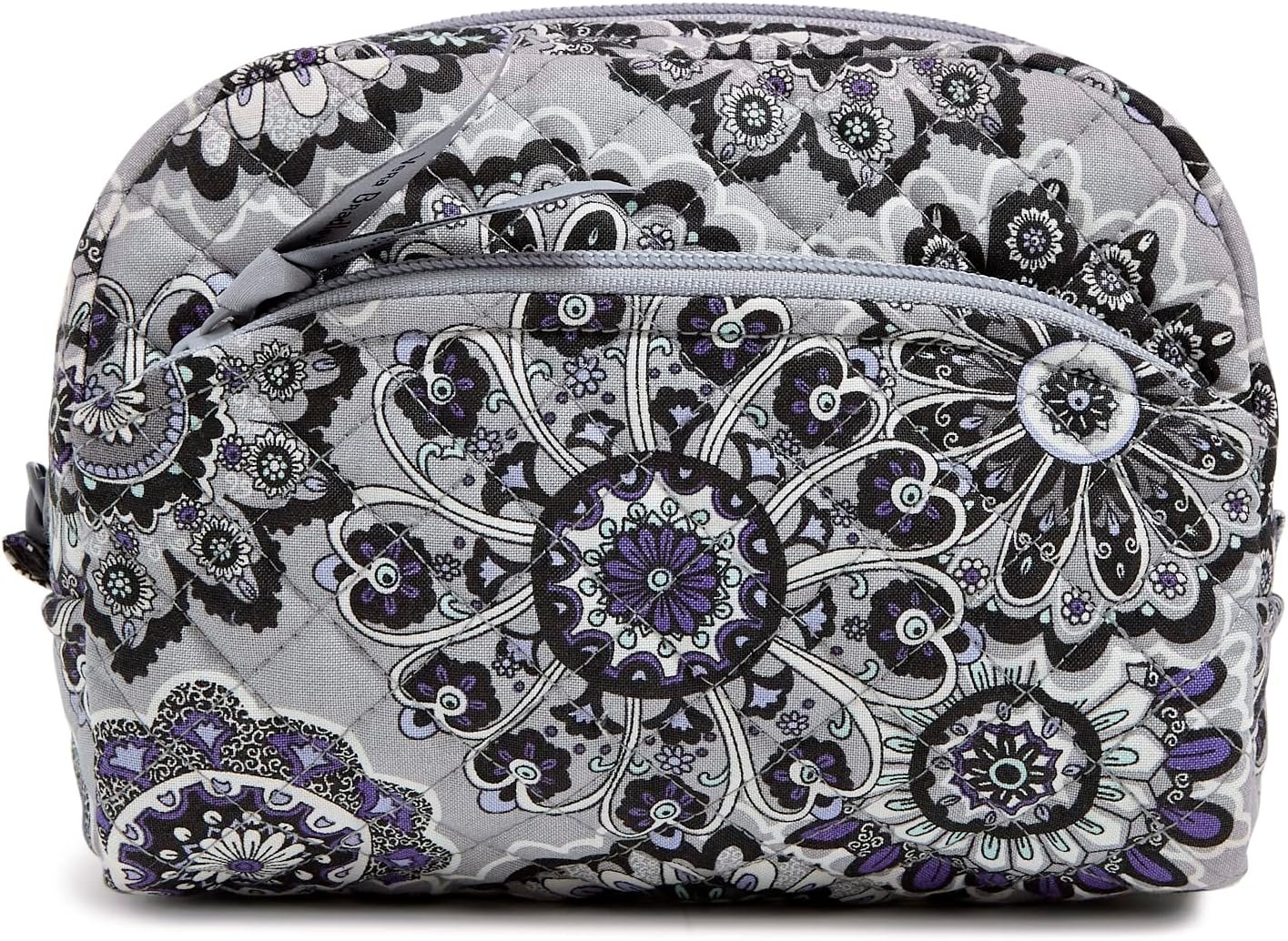 Vera Bradley Women’s Cotton Medium Cosmetic Makeup Organizer Bag