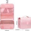 SELLYFELLY Hanging Toiletry Bag for Travel Cosmetic Makeup Organzier Waterproof Bathroom Shower Bag for Women and Men