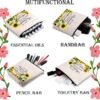 WCGXKO Instructor Gift Instructor Appreciation Gift Portable Travel Accessories Toiletry Bag Makeup Bag