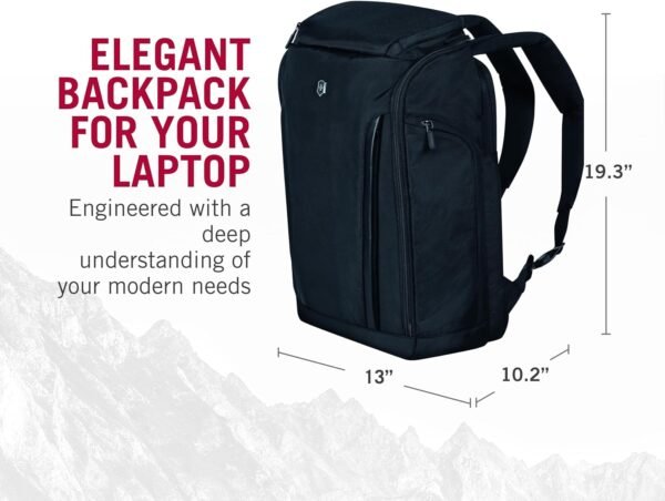 81euWly1AUL._AC_SL1500_.jpg Victorinox Altmont Professional Fliptop Laptop Backpack - Tablet & Laptop Bag for Travel Accessories - Computer Backpack Includes Sleek Organizer - 26 Liters, Black