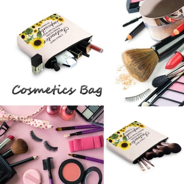 WCGXKO Instructor Gift Instructor Appreciation Gift Portable Travel Accessories Toiletry Bag Makeup Bag