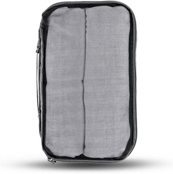 41I5sD8DgL._AC_SL1000_.jpg WANDRD Packing Cubes - Medium Packing Cubes for Travel - Suitcase and Luggage Organization and Travel Essentials (Black)