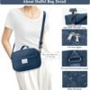 Weekender Bags for Women,Personal Item Travel Bag with Shoes Compartment,Overnight Travel Duffel Bag with Toiletry Bag,Gym Bag