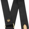 Total 42 Inches Shoulder Strap Adjustable Replacement for Pochette Accessories Wide Canvas Purse Strap with Metal Hooks for Crossbody Shoulder Bags (Black)