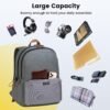 71z9Hnzyw1L._AC_SL1500_.jpg Vorspack Backpack for Men and Women - Lightweight Bookbag Large Casual Daypack Backpacks for College Travel Work - Grey